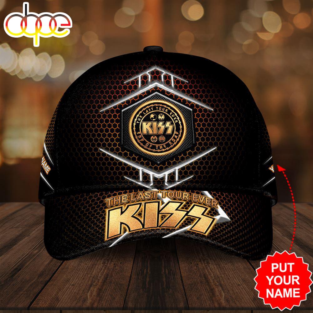 Custom Name 3D Cap Hat Personalized Kiss Band Classic Cap Gift Christmas For Fans
