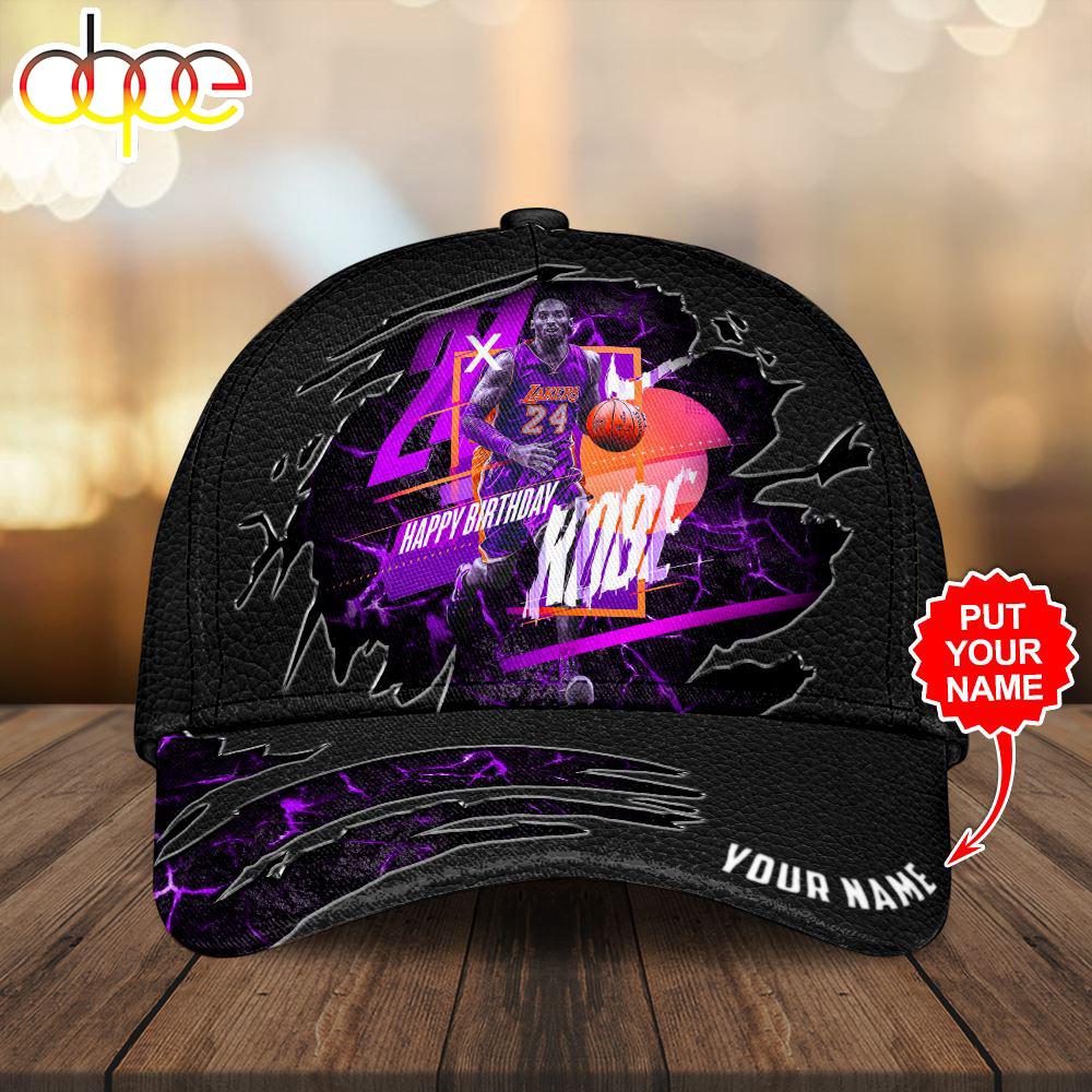 Custom Name 3D Cap Hat Personalized Kobe Bryant Classic Cap Gift Christmas For Fans