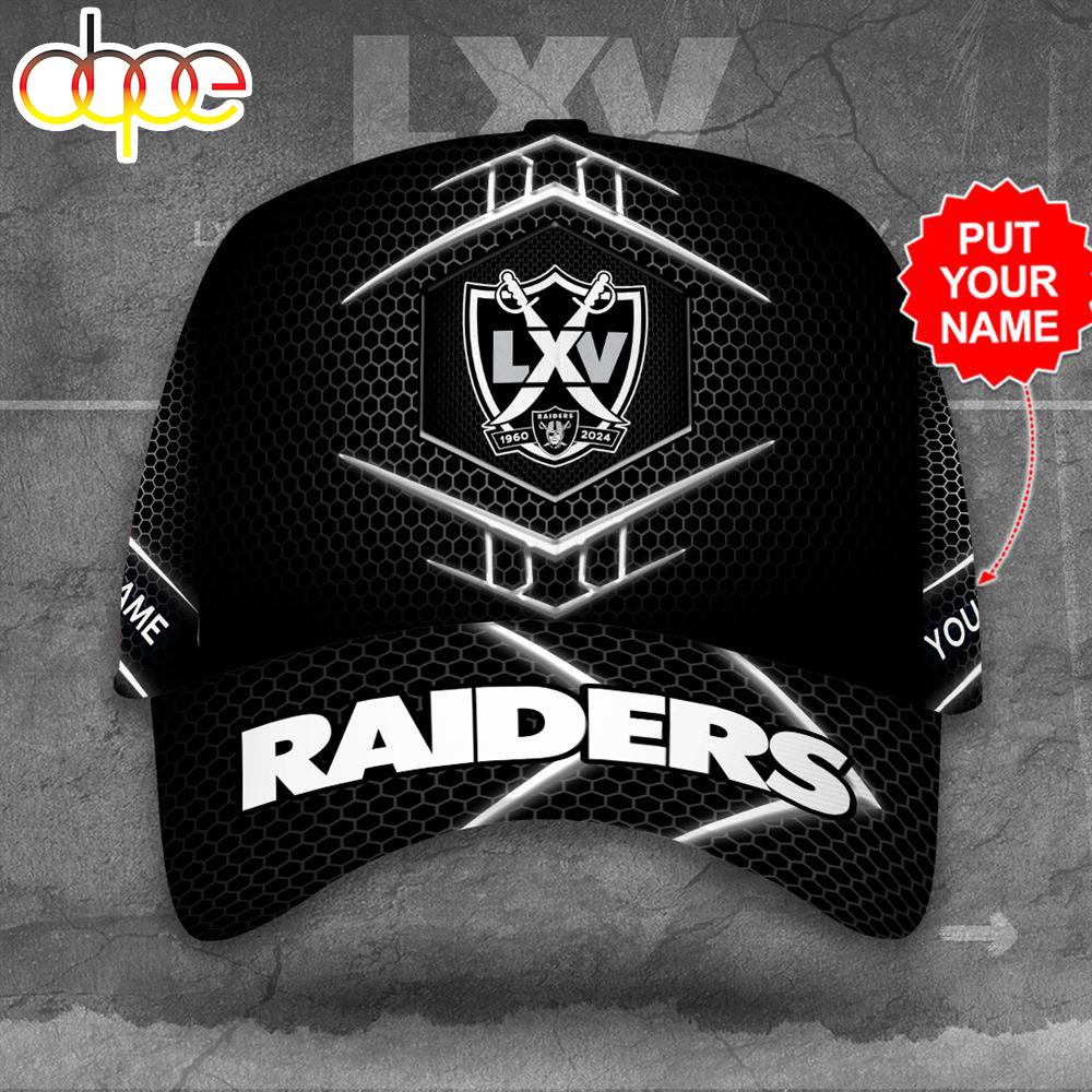 Custom Name 3D Cap Hat Personalized Las Vegas Raiders Classic Cap Gift Christmas For Fans