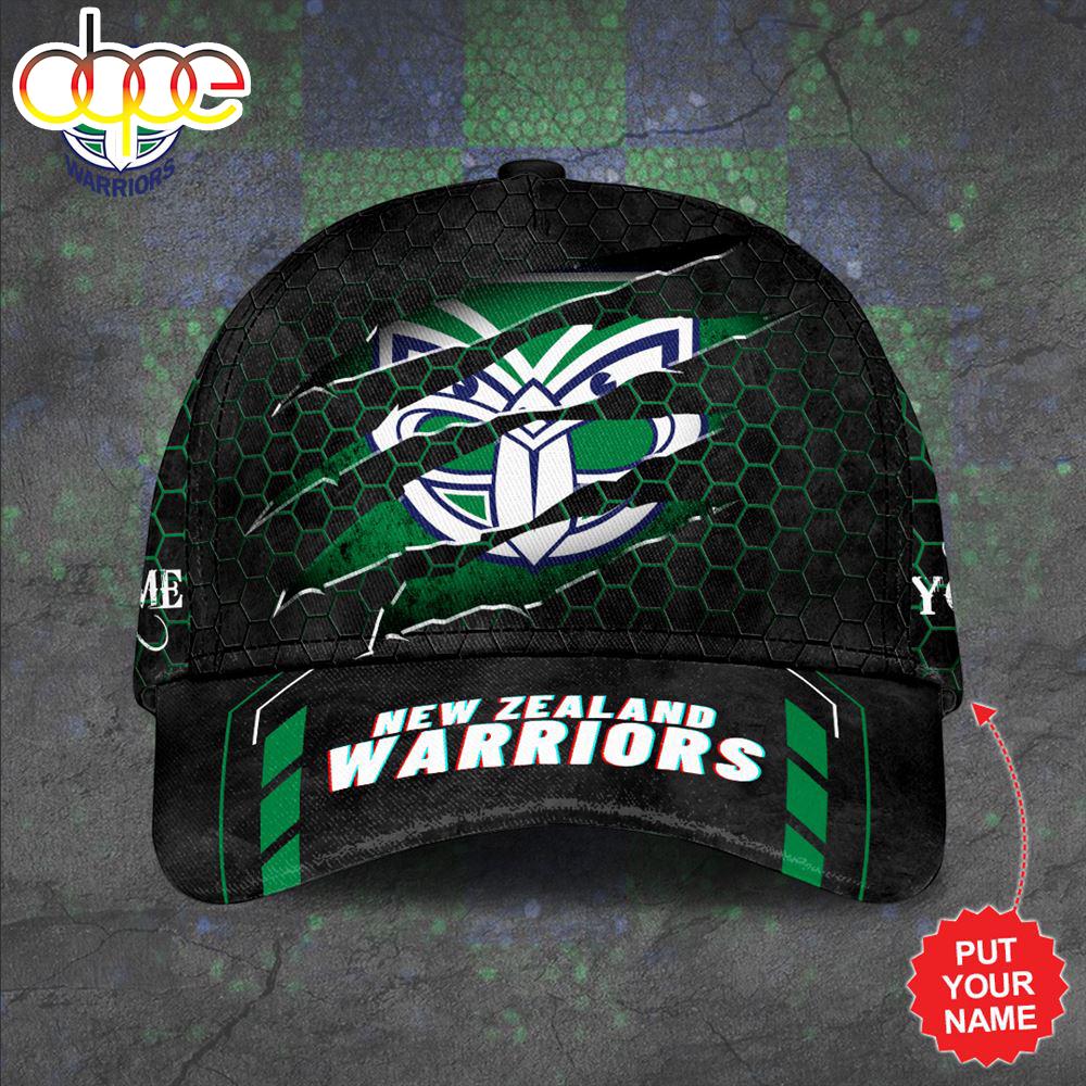 Custom Name 3D Cap Hat Personalized New Zealand Warriors Classic Cap Gift Christmas For Fans
