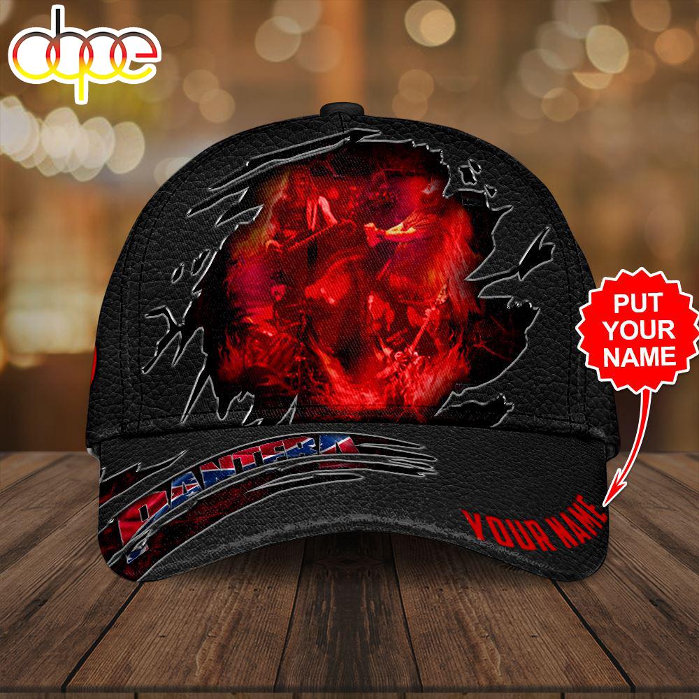 Custom Name 3D Cap Hat Personalized Pantera Classic Cap 3D Hat Trendding New