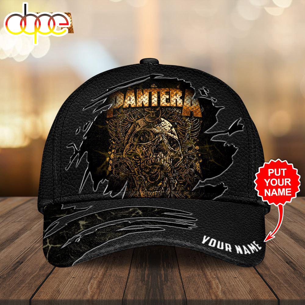 Custom Name 3D Cap Hat Personalized Pantera Classic Cap Hat 3D For Women And Men