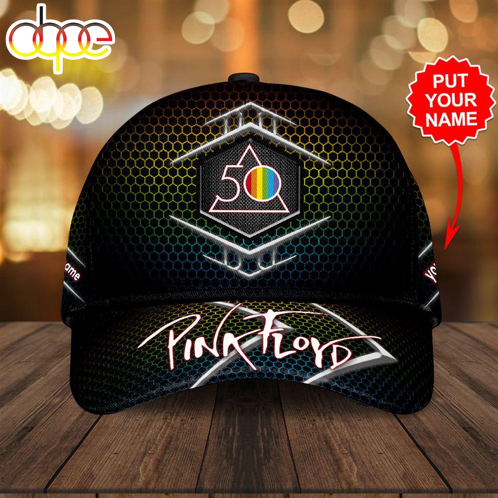 Custom Name 3D Cap Hat Personalized Pink Floyd Classic Cap Gift Christmas For Fans
