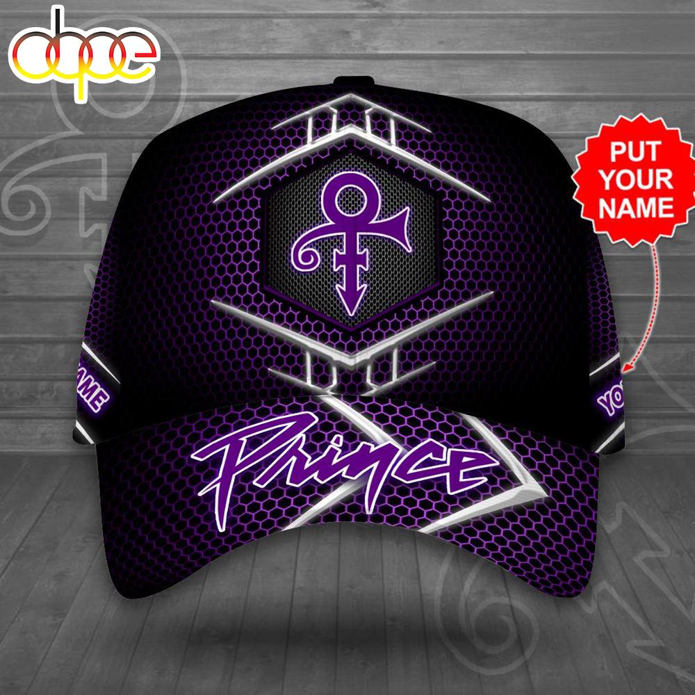 Custom Name 3D Cap Hat Personalized Prince Classic Cap Gift Christmas For Fans