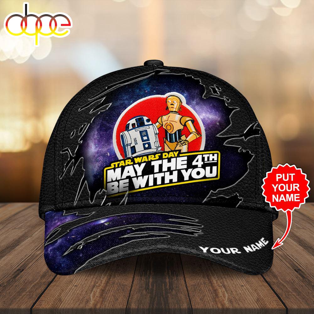 Custom Name 3D Cap Hat Personalized Star Wars Classic Cap Gift Christmas For Fans