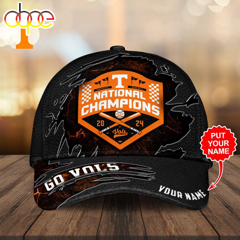 Custom Name 3D Cap Hat Personalized Tennessee Volunteers Baseball Classic Cap 3D Hat Trendding New