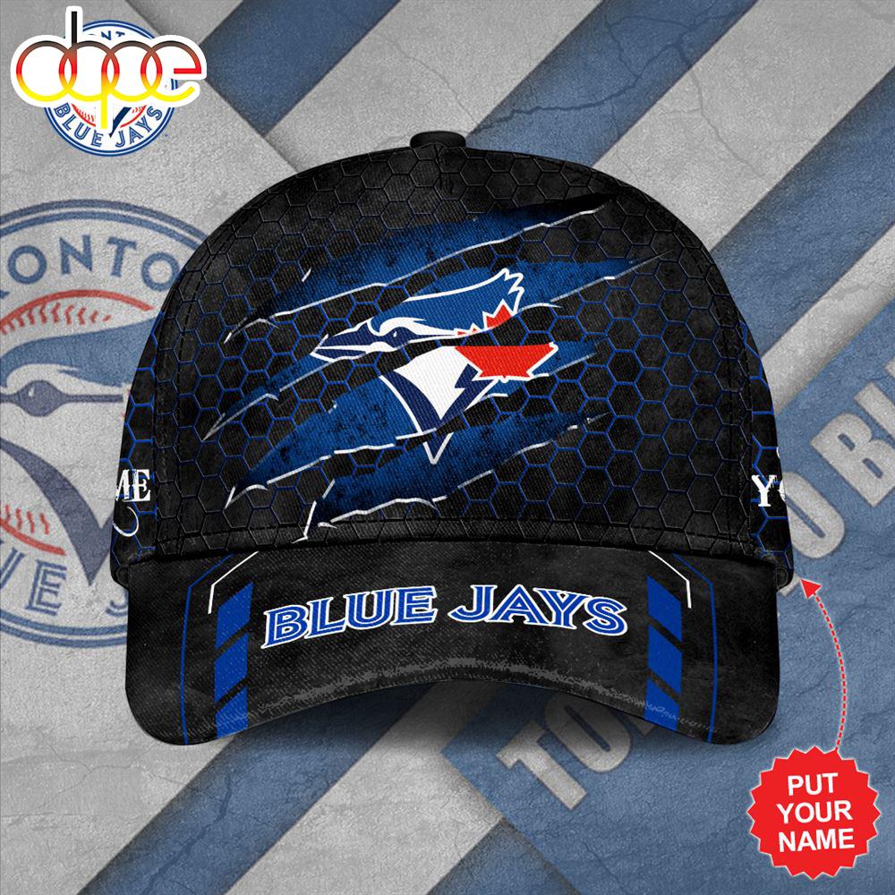 Custom Name 3D Cap Hat Personalized Toronto Blue Jays Classic Cap Gift Christmas For Fans