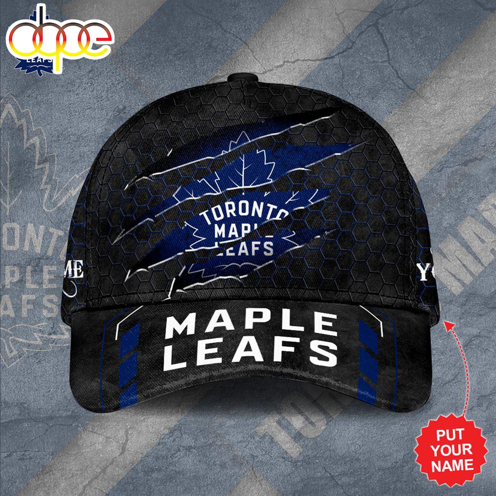 Custom Name 3D Cap Hat Personalized Toronto Maple Leafs Classic Cap Hat 3D For Women And Men