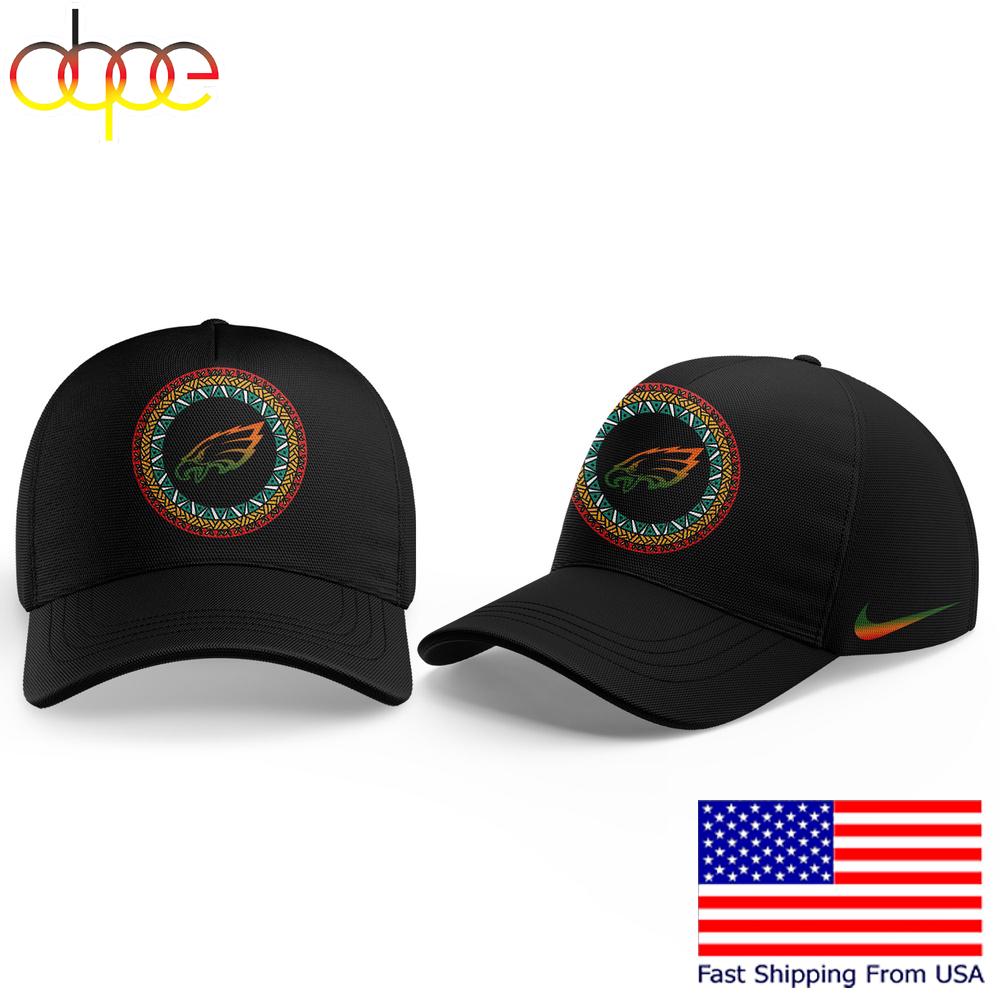 Philadelphia Eagles Black History Month Baseball Cap