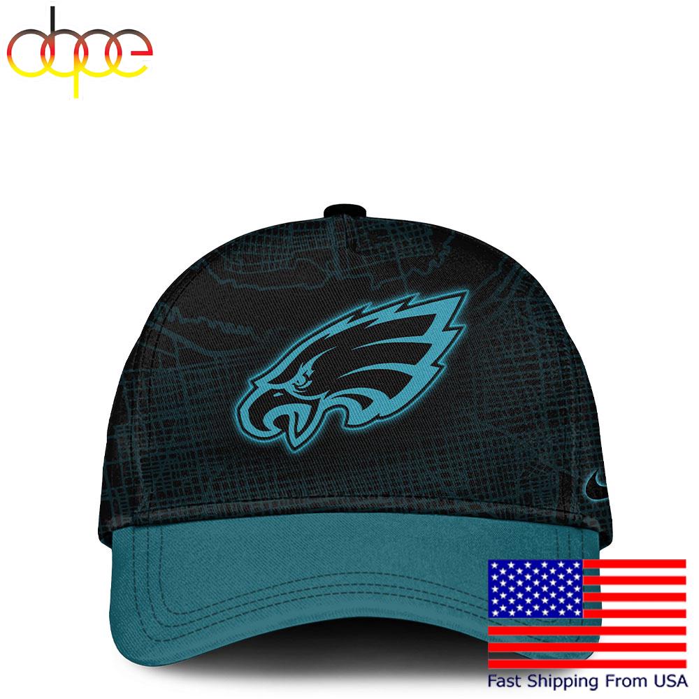 Philadelphia Eagles Football All Black City 2025 limited Baseball Cap  For Fans
