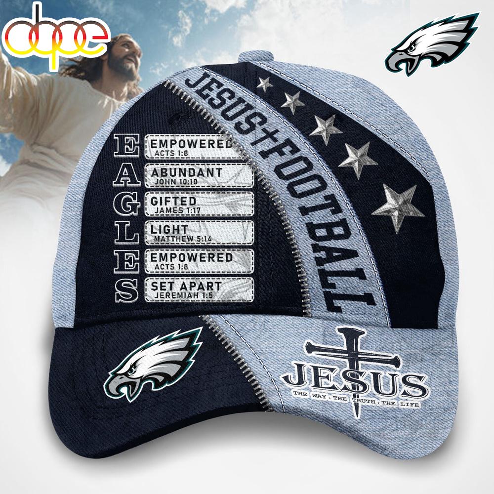 Philadelphia Eagles Jesus The Way The Truth The Life Baseball Cap