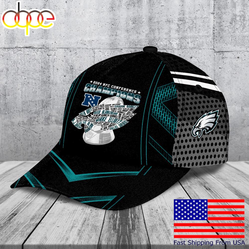 Philadelphia Eagles Squad List Super Bowl 2025 Baseball Cap  For Fans