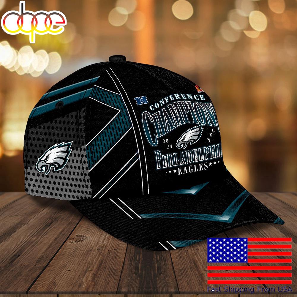 Philadelphia Eagles Super Bowl LIX Big Game Baseball Cap  For Fans