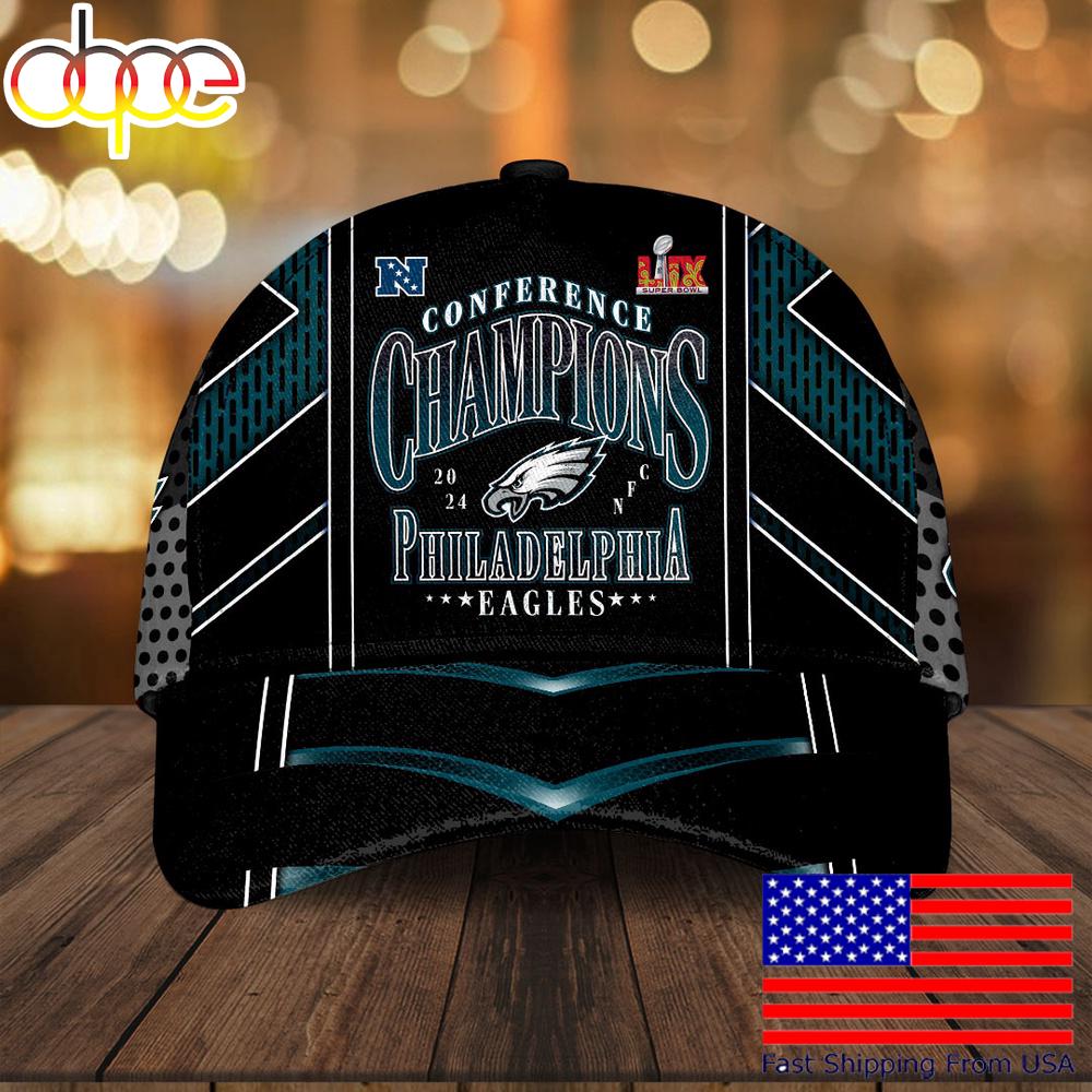 Philadelphia Eagles Super Bowl LIX Big Game Baseball Cap  For Fans