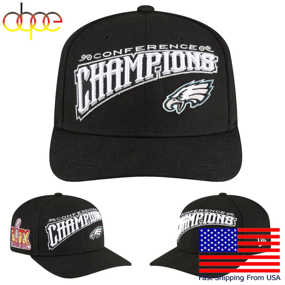 Philadelphia Eagles Super Bowl LIX Embroidered Baseball Cap