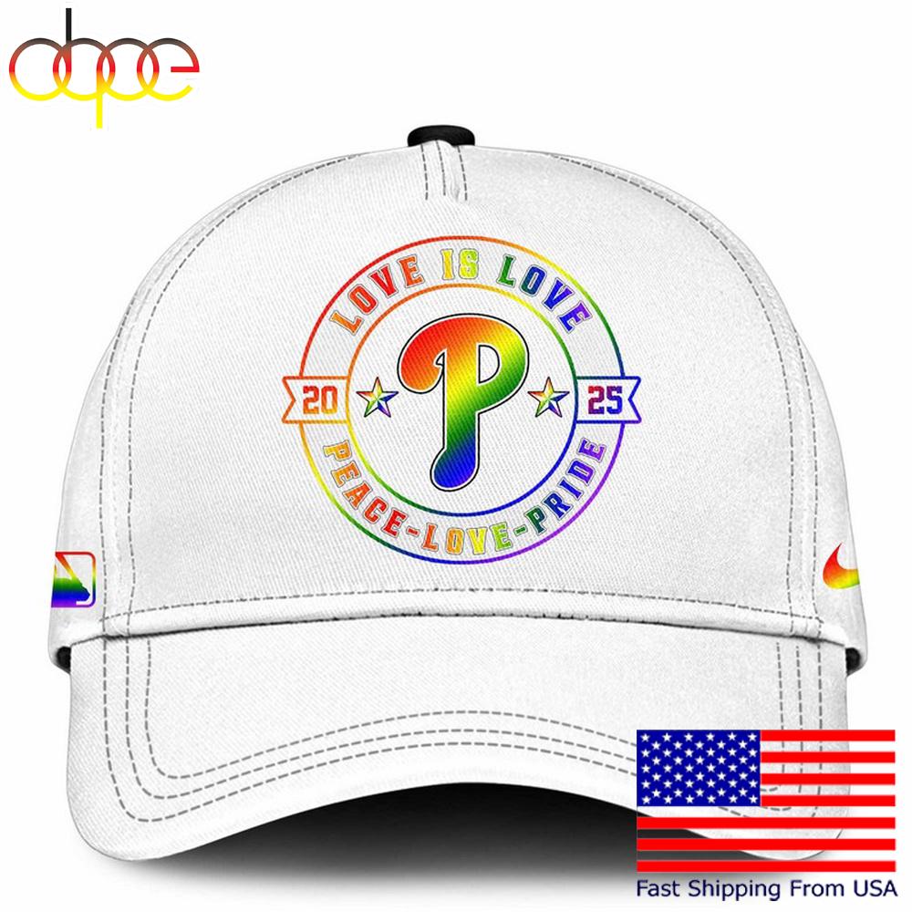 Philadelphia Phillies Happy Pride Month Limited Edition 2025 Baseball Cap