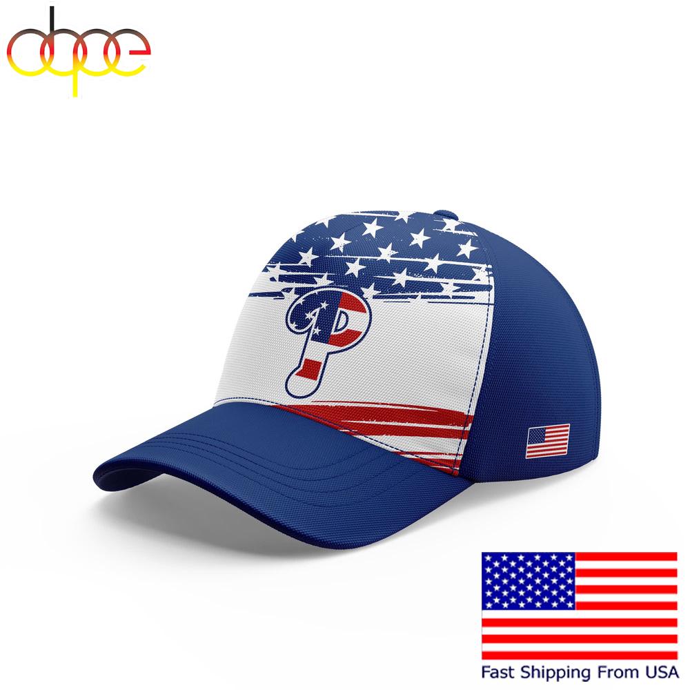 Philadelphia Phillies x 4th of july independence Baseball Cap