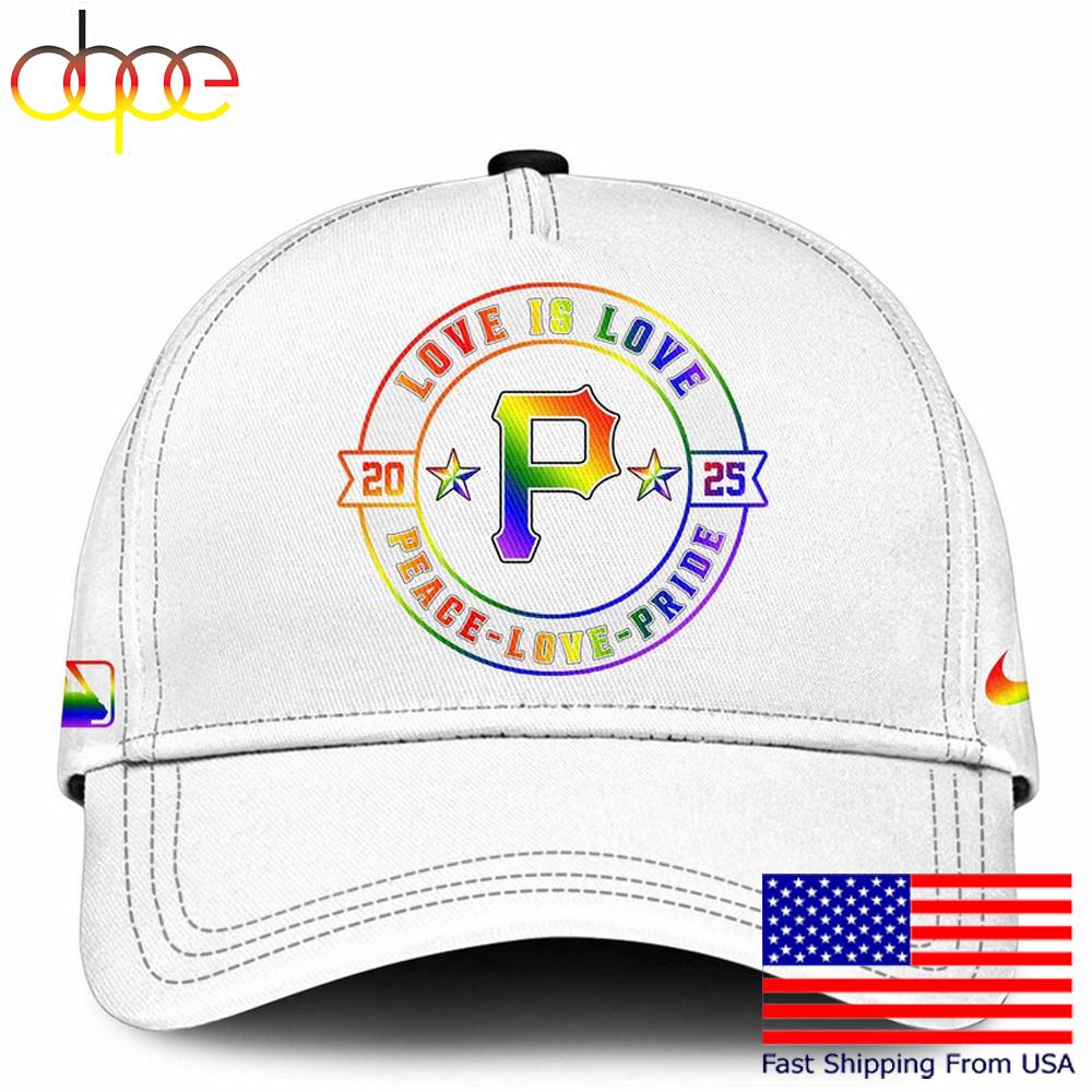 Pittsburgh Pirates Happy Pride Month Limited Edition 2025 Baseball Cap