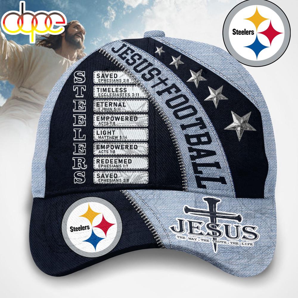 Pittsburgh Steelers Jesus The Way The Truth The Life Baseball Cap