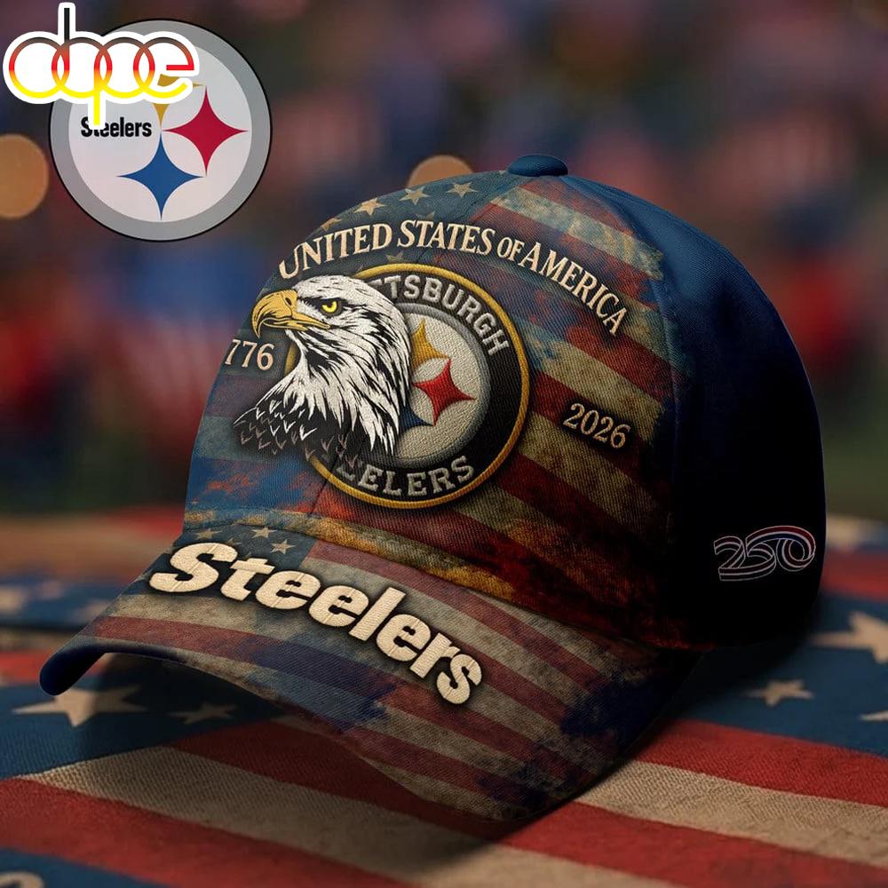 Pittsburgh Steelers Premium NFL 250th anniversary of America Cap