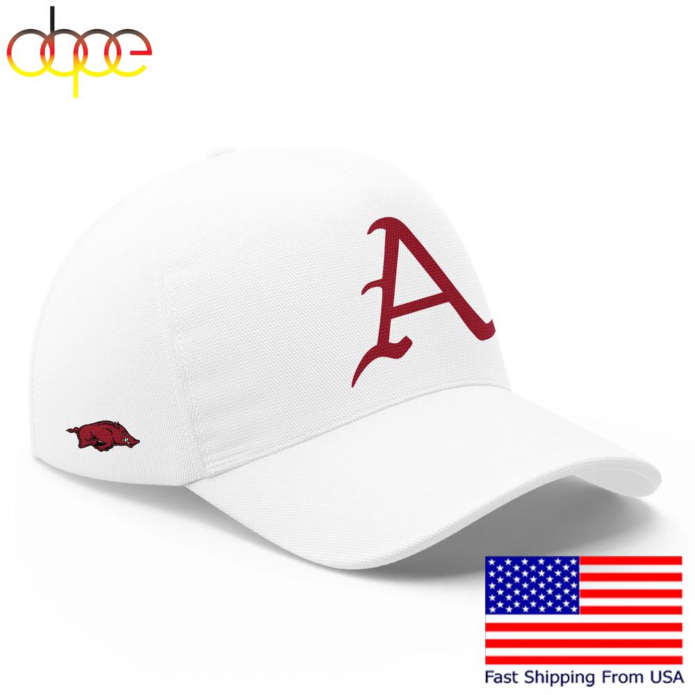 Razorbacks In Omaha 2025 Men's College World Series Baseball Cap , Usa Baseball Hat