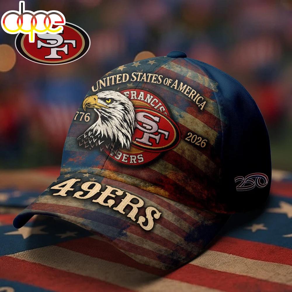San Francisco 49ers Premium NFL 250th anniversary of America Cap