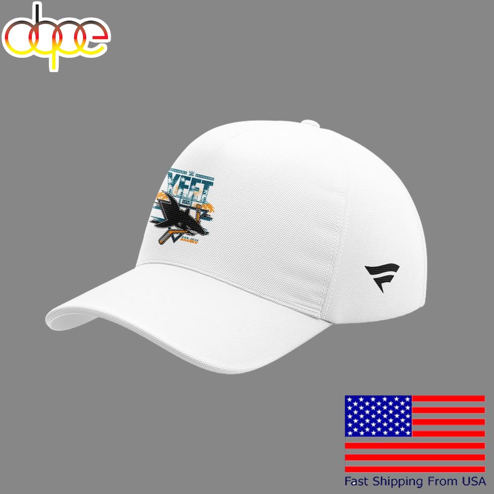 San Jose Sharks YEET White Limited 2025 White Baseball Cap
