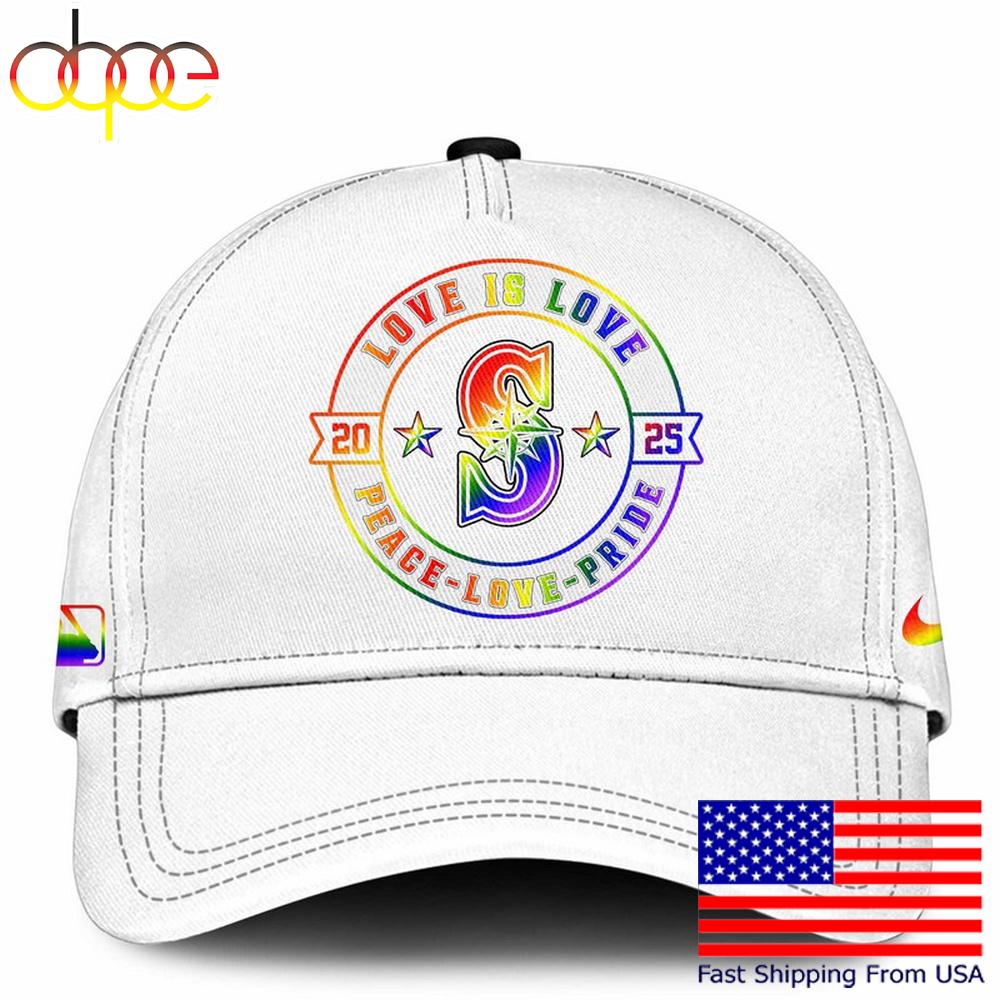 Seattle Mariners Happy Pride Month Limited Edition 2025 Baseball Cap