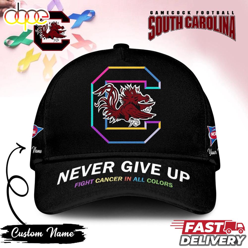 South Carolina Gamecocks NCAA Fight Cancer In All Colors Baseball Cap