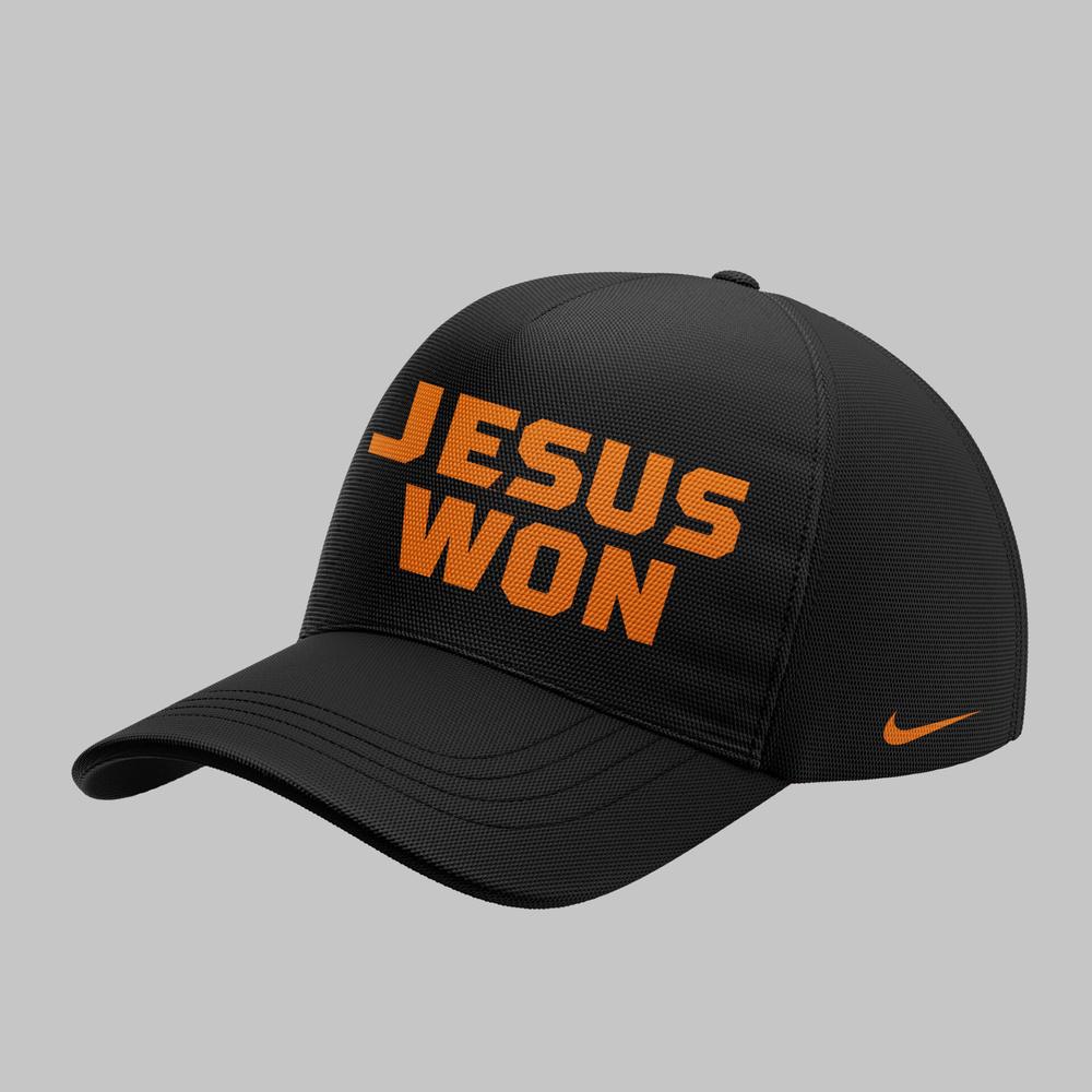 Special Edition Tennessee Baseball Jesus Won Baseball Cap For Fans
