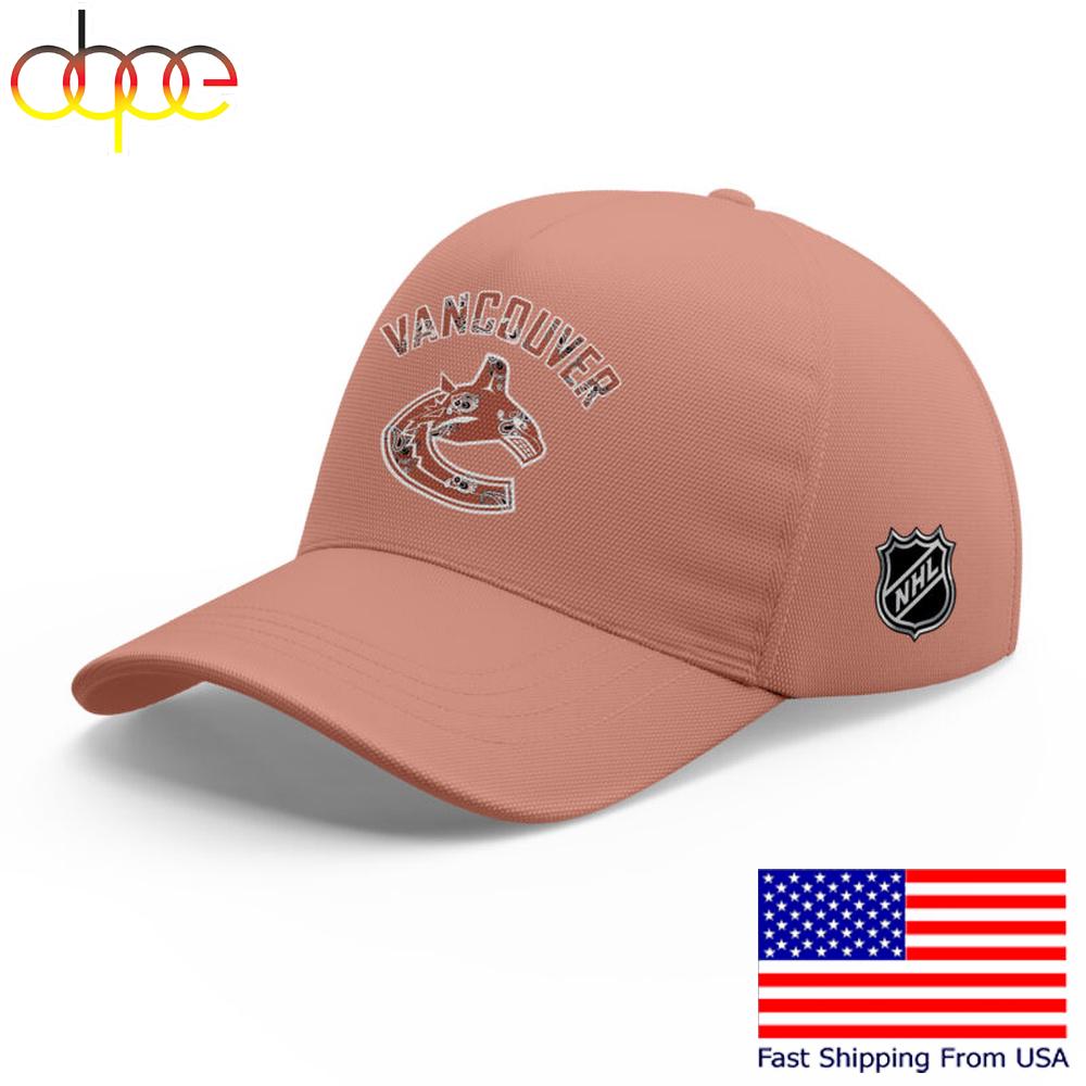 Special Vancouver Canucks Hockey Team Paisley Cap