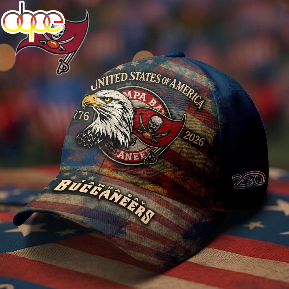 Tampa Bay Buccaneers Premium NFL 250th anniversary of America Cap