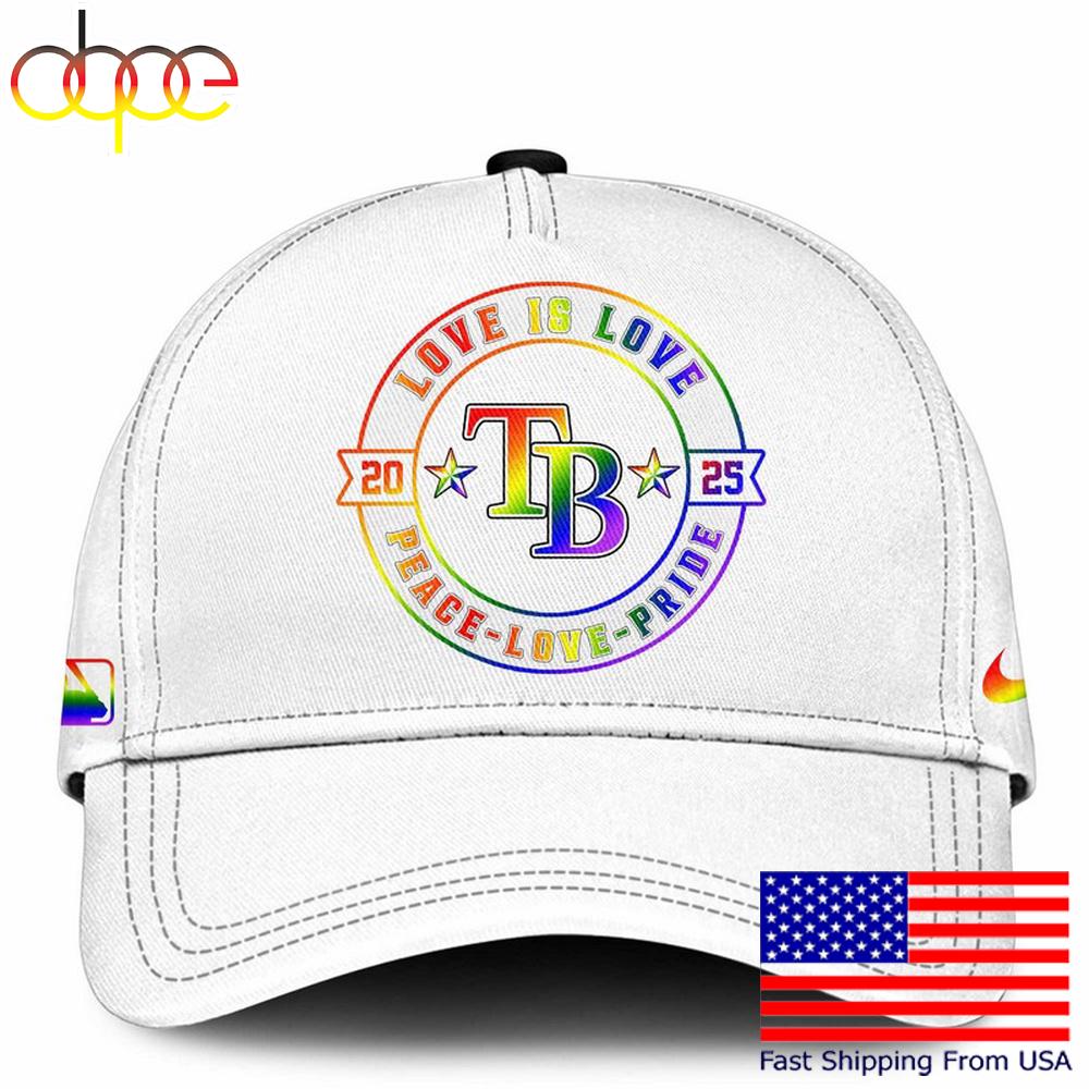 Tampa Bay Rays Happy Pride Month Limited Edition 2025 Baseball Cap