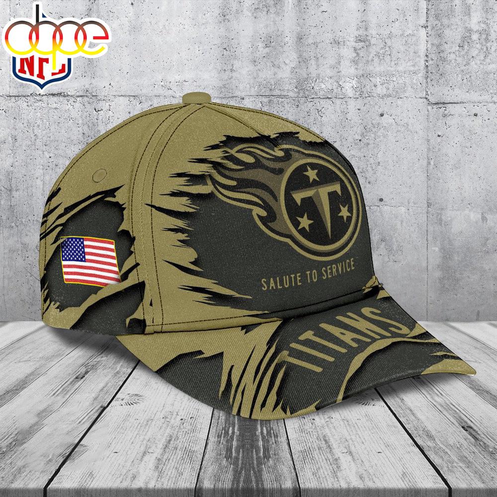 Tennessee Titans 2025 Salute to Service Classic Baseball Cap