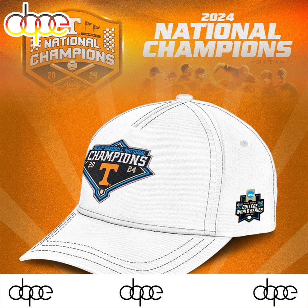 Tennessee Volunteers 2024 Ncaa Men’s Baseball College World Series Champions Cap