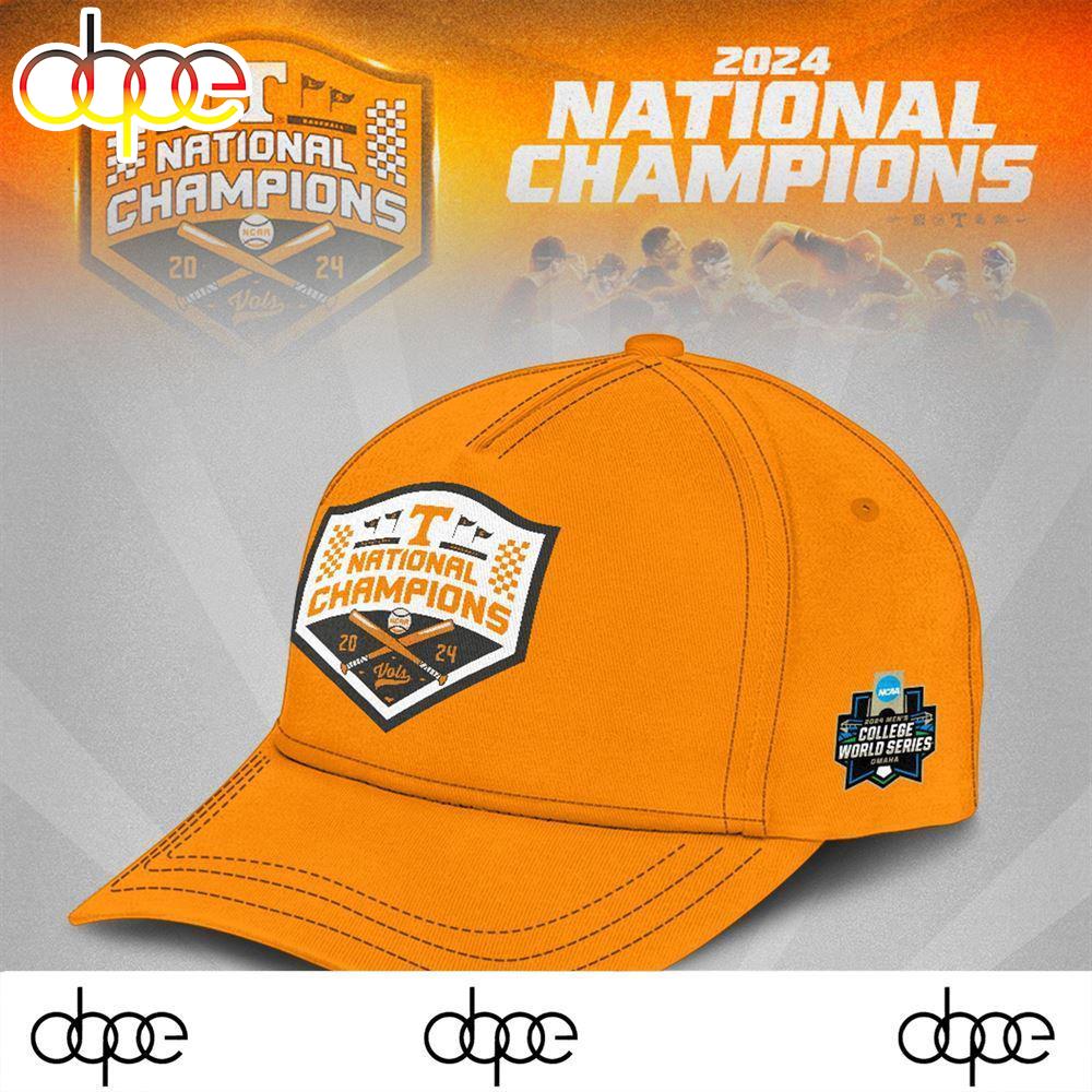 Tennessee Volunteers 2024 Ncaa Men’s Baseball College World Series Champions Hat
