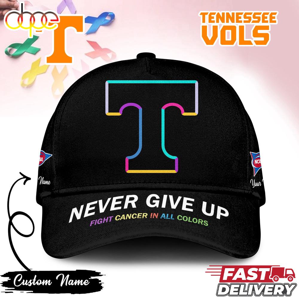 Tennessee Volunteers NCAA Fight Cancer In All Colors Baseball Cap