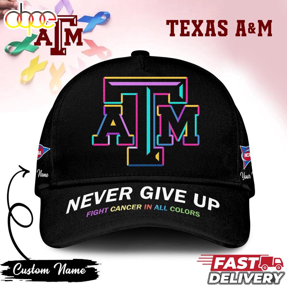 Texas A&amp;M NCAA Fight Cancer In All Colors Baseball Cap