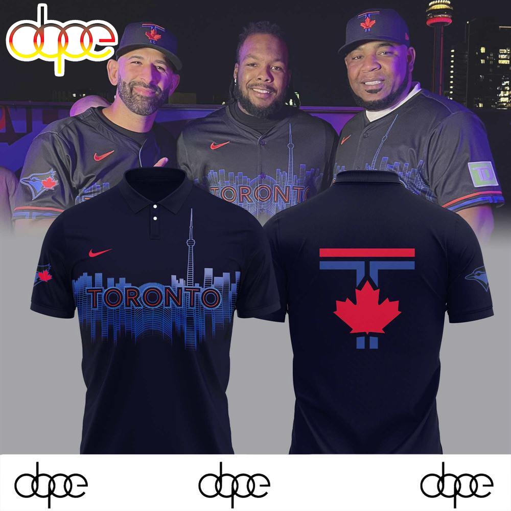 Toronto Blue Jays Nike Navy 2024 City Connect Limited Jersey Polo