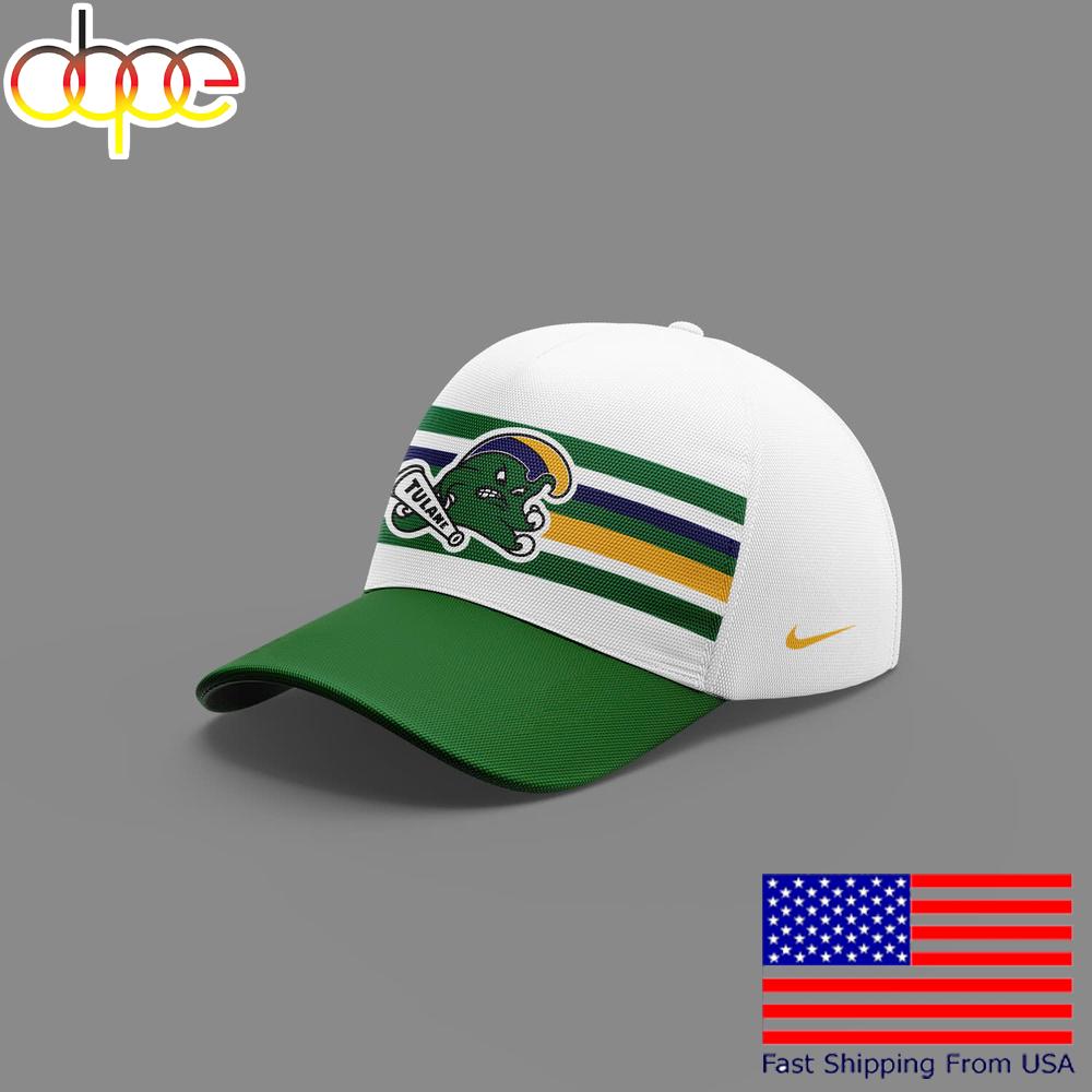 Tulane Green Wave baseball Limited Mardi Gras 2025 Cap, Retro Baseball Cap