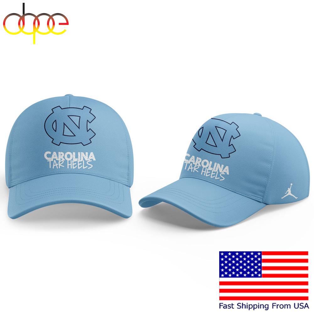 UNC Basketball Iconic Logo White Cap