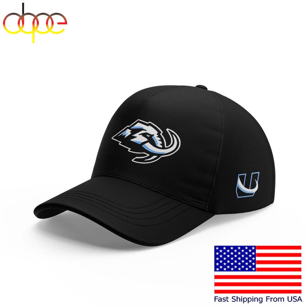 Utah Mammoth Tusks Up 2025 New Collection Black Special Baseball Cap