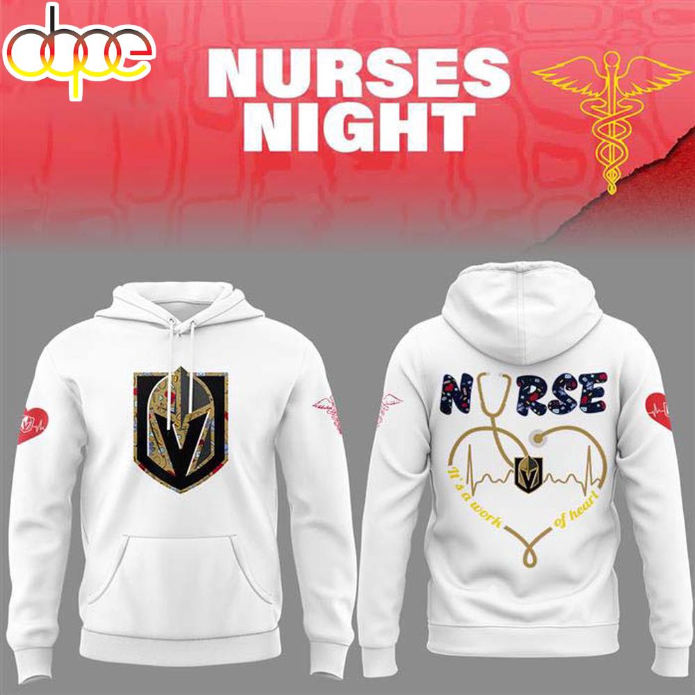 Vegas Golden Knights Nurses Night 3D Hoodie Shirt