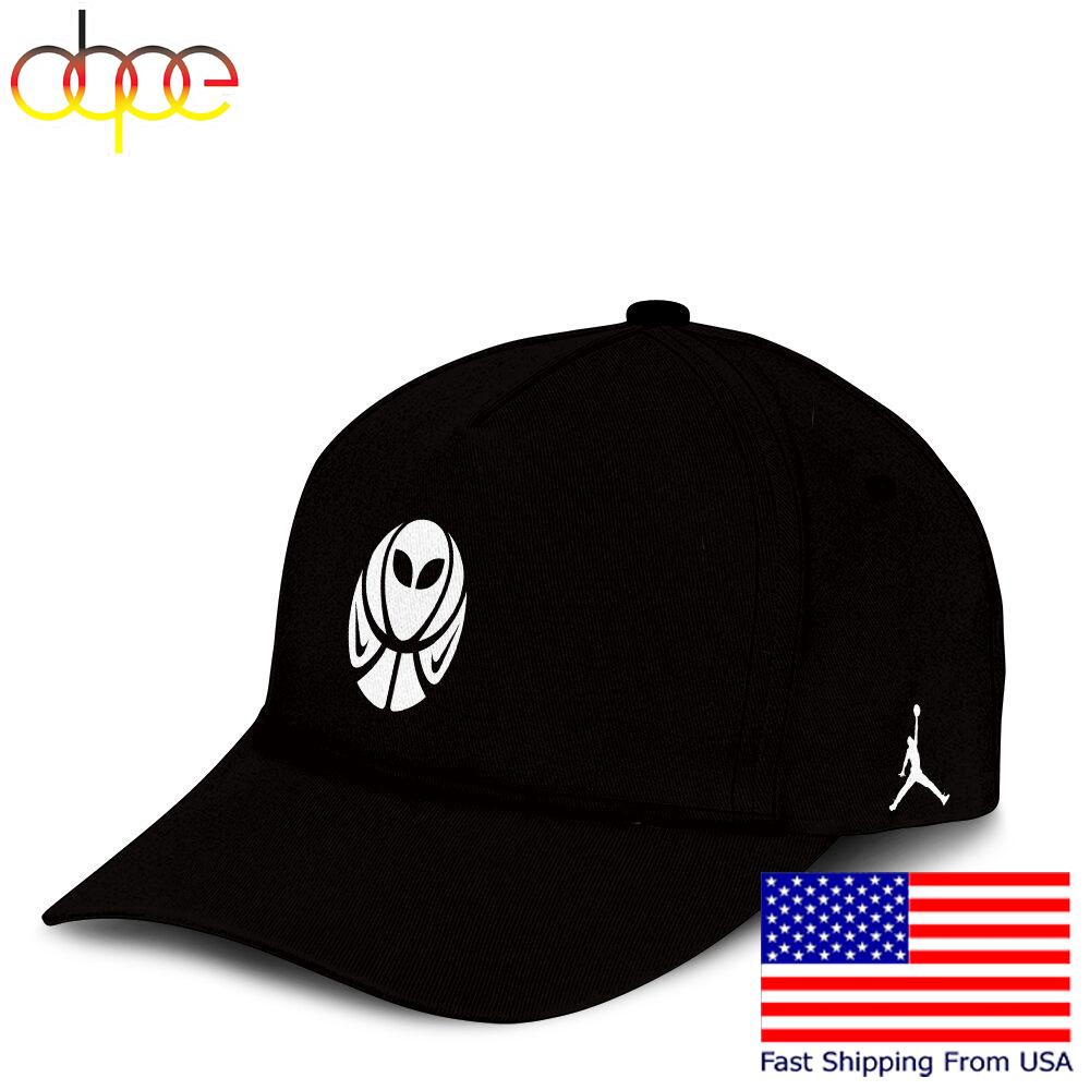 Victor Wembanyama’s Alien New Logo New Black Cap