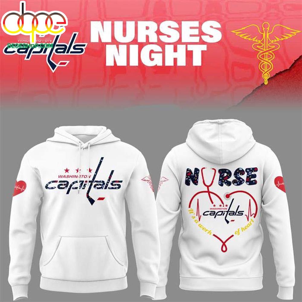 Washington Capitals Nurses 3D Hoodie Shirt
