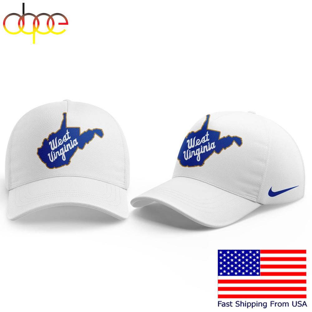 West Virginia Mountaineers Basketball Darian DeVries West 44 New Season Cap