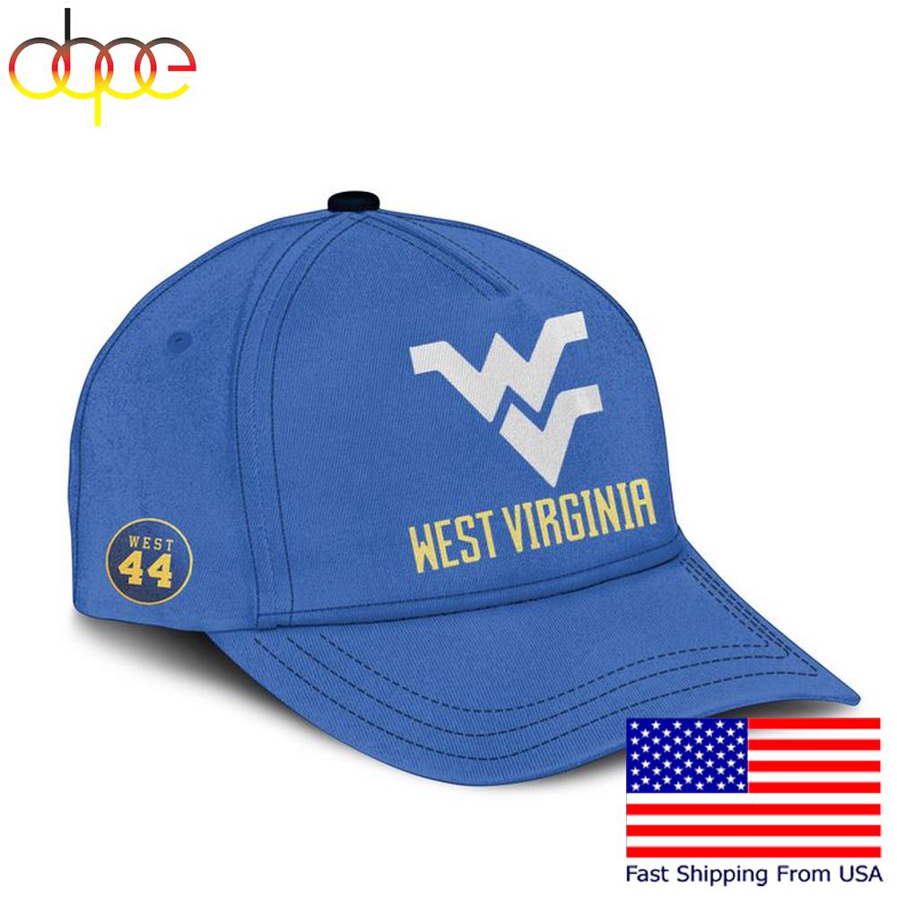 West Virginia Mountaineers Men's Basketball Jerry West 44 Baseball Cap