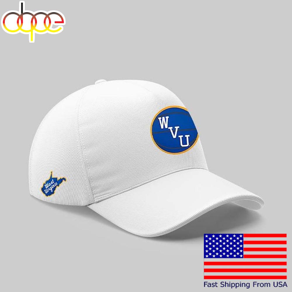 West Virginia Mountaineers Men's Basketball Jerry West 44 WVU Baseball Cap