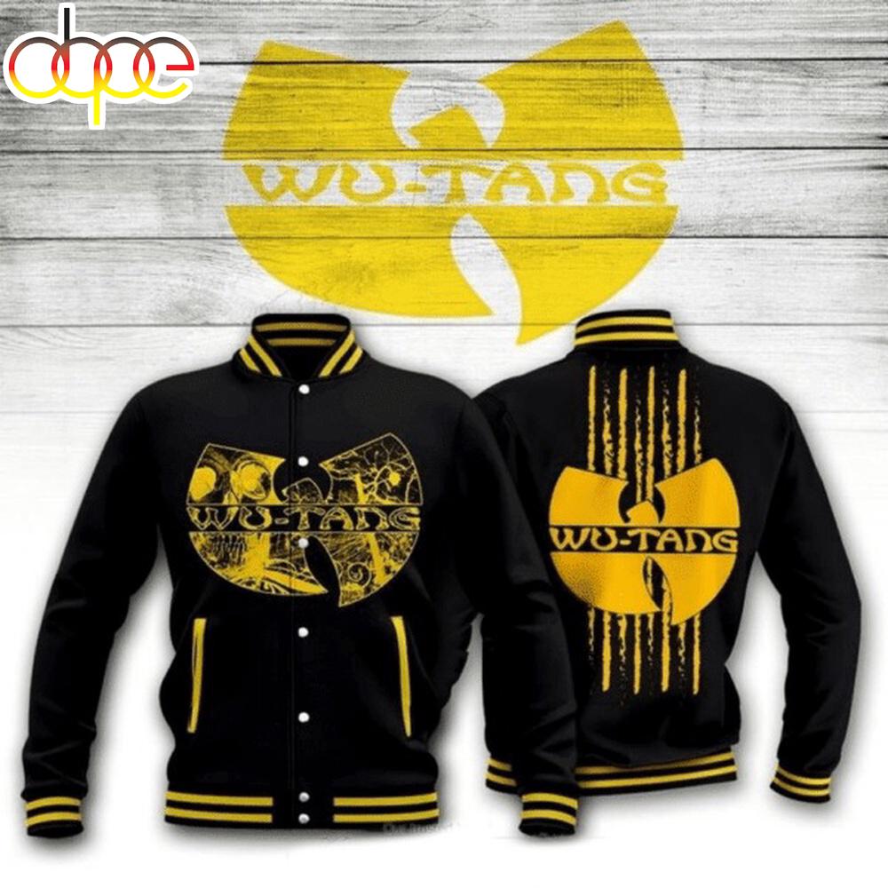 Wu Tang Clan Hip Hop Music Baseball Jacket