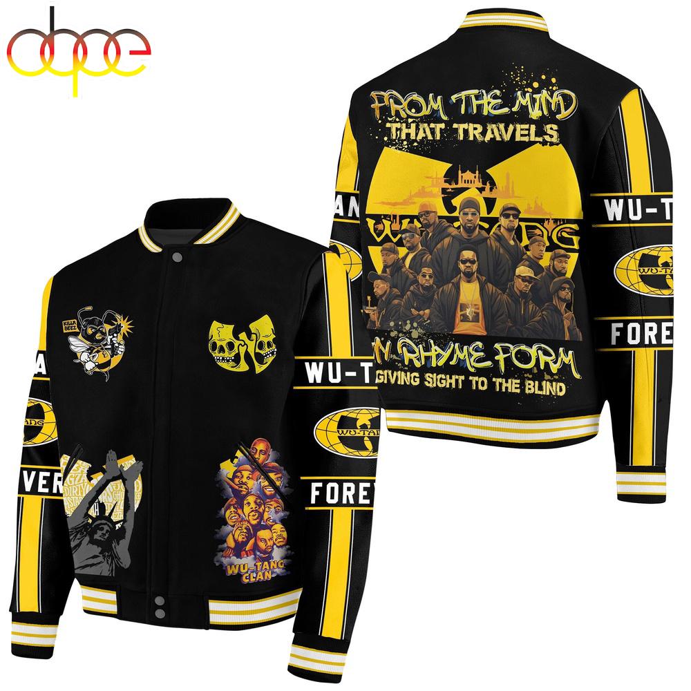 Wu-Tang Clan From The Mind That Travels Baseball Jacket
